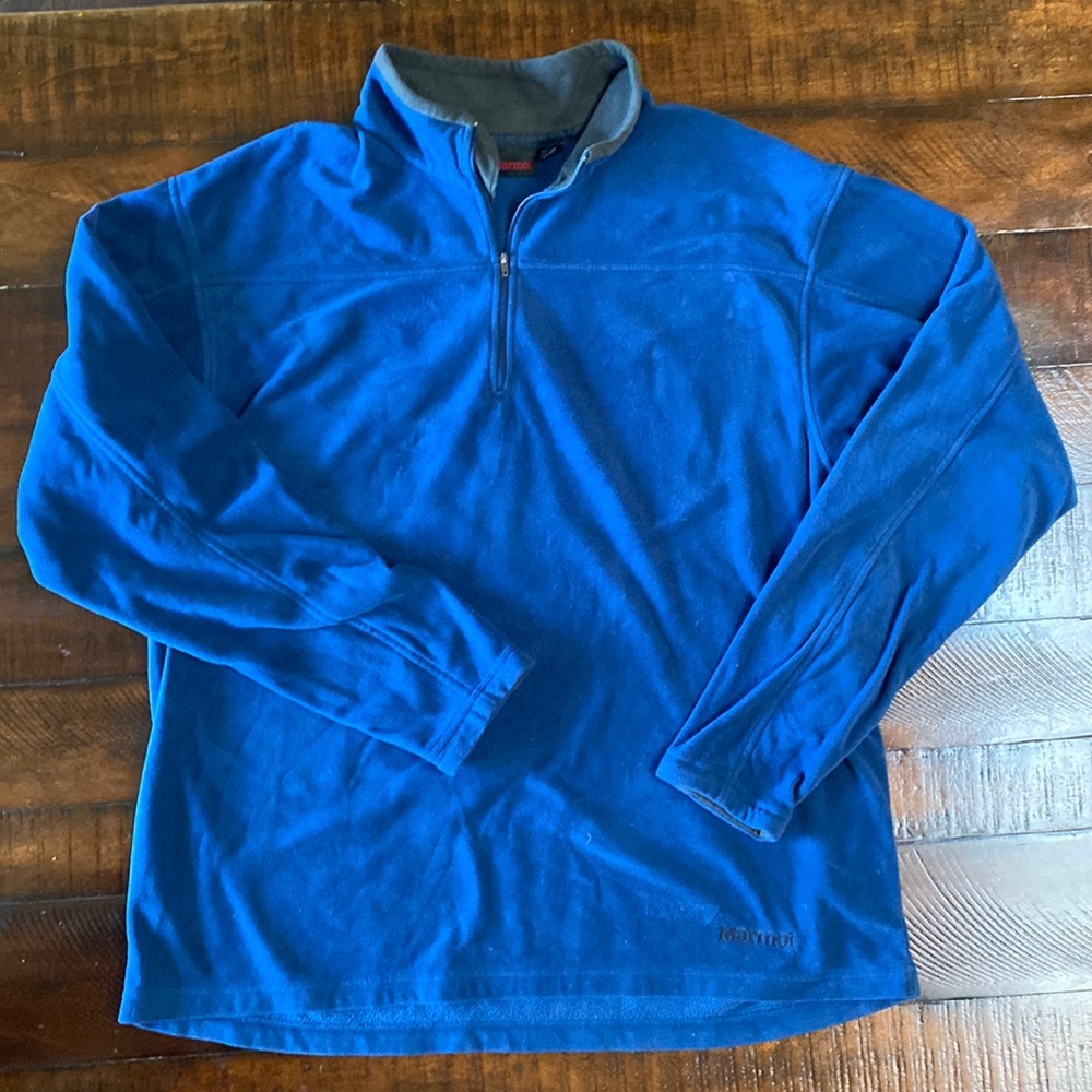 Marmot XXL quarter zip fleece pullover